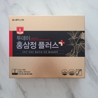 서울약사신협_투데이홍삼정플러스스틱_10g x 30포 — 5점을 준 리뷰어가 2021년 6월 올린 사용 사진
