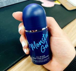 [바록스] 류현진 올인원 바디릴렉싱 몬스터겔 50ml — 5점을 준 리뷰어가 2021년 5월 올린 사용 사진