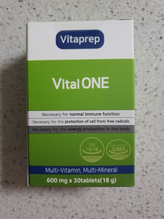 뉴트리션팩토리 비타프렙 바이탈원 종합비타민 멀티비타민 600mg — 5점을 준 리뷰어가 2021년 7월 올린 사용 사진