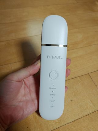 디하우트 랩 4 in 1 갈바닉 아쿠아 워터 필링기 스킨스크러버 — 5점을 준 리뷰어가 2021년 11월 올린 사용 사진