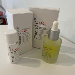 Free [비타브리드]피부를 위한 비타민C 조합! 비타브리드C12 듀얼 드롭 세럼&페이스 브라이트닝+ — 5점을 준 리뷰어가 2023년 10월 올린 사용 사진