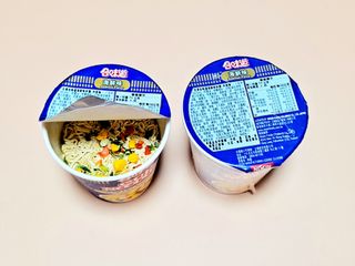 NISSIN 닛신 컵누들  4종 - 씨푸드오리지날, 씨푸드 스파이시, 씨푸드 커리, 씨푸드 XO소스 — 5점을 준 리뷰어가 2021년 11월 올린 사용 사진