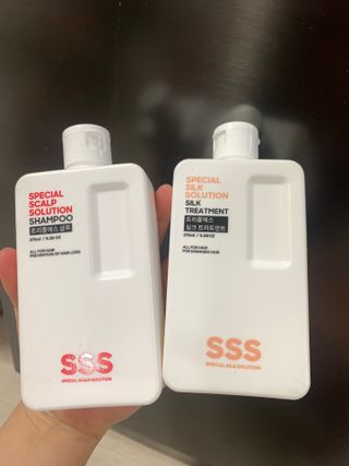 트리플에스 탈모 샴푸 275ml + 실크 트리트먼트 275ml — 5점을 준 리뷰어가 2021년 3월 올린 사용 사진