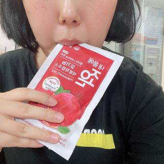 농업회사법인조은 유기농 석류 NFC 착즙주스 70ml 30포 — 5점을 준 리뷰어가 2021년 10월 올린 사용 사진