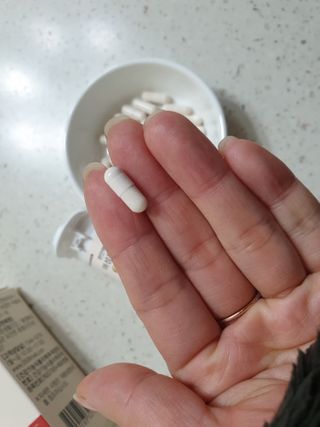 메이준뉴트리 메이준쎌 편안해질 여성유산균 — 5점을 준 리뷰어가 2021년 2월 올린 사용 사진