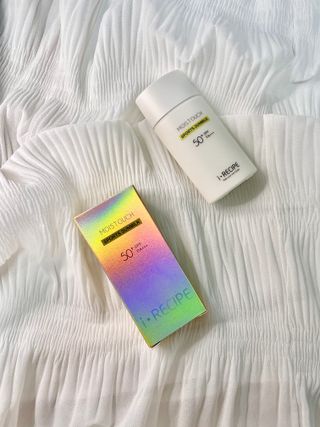 아이레시피 모이스트터치 스포츠 선밀크 50ml (SPF50+ PA+++) — 5점을 준 리뷰어가 2023년 6월 올린 사용 사진