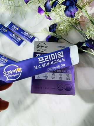 [유산균] 오마이락 프리미엄 포스트바이오틱스 30P — 5점을 준 리뷰어가 2022년 12월 올린 사용 사진