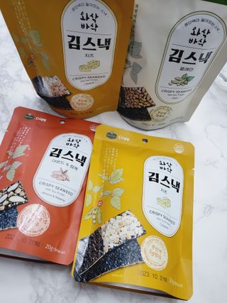 더빈트 와삭바삭 김스낵 — 5점을 준 리뷰어가 2023년 1월 올린 사용 사진