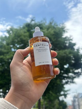 [스킨1004] 마다가스카르 센텔라 앰플 100ml — 5점을 준 리뷰어가 2024년 5월 올린 사용 사진