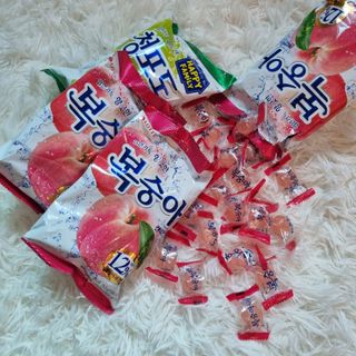 청포도캔디 복숭아캔디 — 5점을 준 리뷰어가 2022년 11월 올린 사용 사진