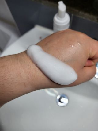 MF프리 [닥터문] 유산균 락토케어 질경초 여성청결제 200ml (폼타입) — 5점을 준 리뷰어가 2022년 6월 올린 사용 사진