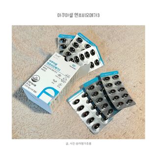 메디포스트 모비타 아쿠아셀 엔초비오메가3 60캡슐 — 4점을 준 리뷰어가 2022년 11월 올린 사용 사진