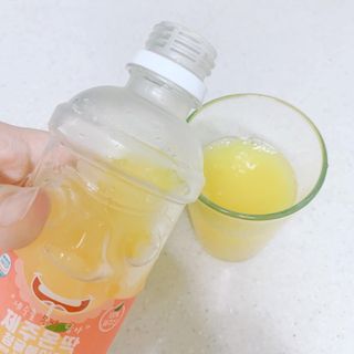 탐라원 제주의 맛, 몬딱주스 4종세트 - 한라봉몬딱주스, 천혜향몬딱주스, 청귤에이드, 당근몬딱주스 — 4.5점을 준 리뷰어가 2021년 7월 올린 사용 사진