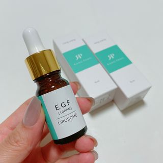 랑팡 EGF+FGF 10ppm 리포좀 앰플 원액 10ml — 4점을 준 리뷰어가 2021년 9월 올린 사용 사진