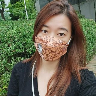 [숨그림] 3D 입체형, 짱구, 무직타이거, 빨강머리앤 우리아이 그리고 내가 쓰는 믿을수있는 케릭터 마스크 — 5점을 준 리뷰어가 2021년 9월 올린 사용 사진