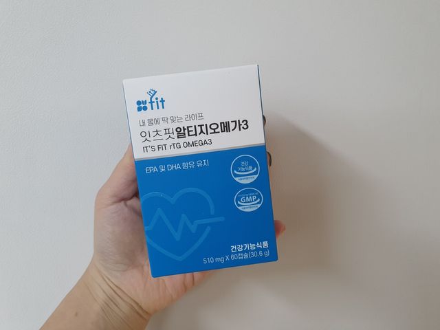 잇츠핏 알티지오메가3 510mgx60캡슐 리뷰 사진