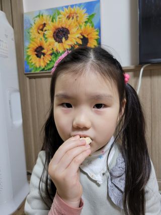 미즈꼬레아 치즈맛 누룽지크리스피 — 4점을 준 리뷰어가 2022년 1월 올린 사용 사진