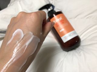 달리프 갈락토미세스 베러 퍼퓸 바디로션 러브피치 — 5점을 준 리뷰어가 2021년 1월 올린 사용 사진