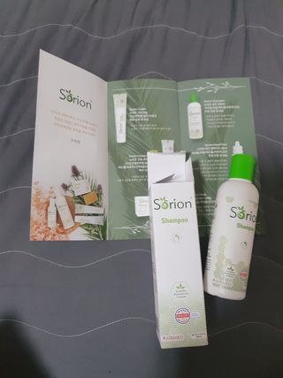 건선/아토피/트러블 두피 각질 케어 소리온 샴푸&플루이드 Shampoo & Fluid — 5점을 준 리뷰어가 2022년 2월 올린 사용 사진