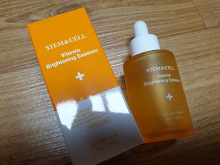 체르엠 스템앤셀 비타민 브라이트닝 에센스 30ml 1개 — 5점을 준 리뷰어가 2021년 12월 올린 사용 사진