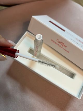 위시스 콜라겐 아이러쉬 볼륨 앰플 — 5점을 준 리뷰어가 2023년 3월 올린 사용 사진