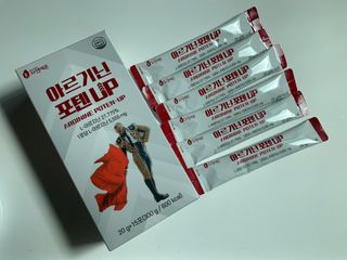 자연에온 고함량 아르기닌 포텐 UP 5555mg 20g x 15포 — 5점을 준 리뷰어가 2021년 9월 올린 사용 사진