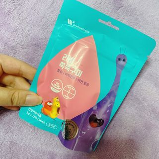 푸름웰니스 라바 쑥쑥구미 36g — 5점을 준 리뷰어가 2022년 4월 올린 사용 사진