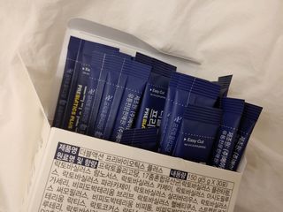 메이준뉴트리 더블액션 프리바이오틱스 플러스+ — 5점을 준 리뷰어가 2021년 4월 올린 사용 사진