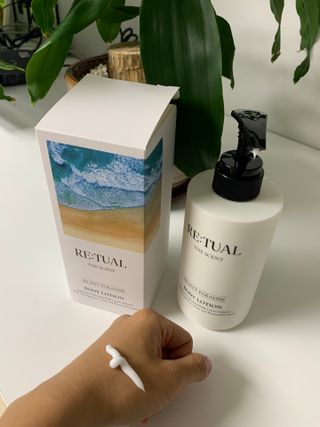 레츄얼 더 센트 바디로션 시크릿 파라다이스(500ml) — 5점을 준 리뷰어가 2022년 6월 올린 사용 사진