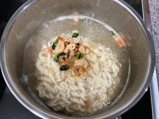 [풀무원] 자연은맛있다 정면, 백면, 홍면  세트 — 5점을 준 리뷰어가 2021년 4월 올린 사용 사진
