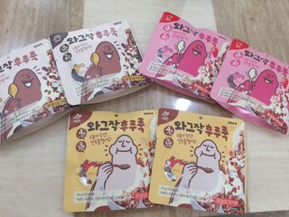 스낵스 와그작후루룩 3종_카카오2봉+아몬드2봉+딸기2봉 (총 6봉) — 5점을 준 리뷰어가 2024년 2월 올린 사용 사진