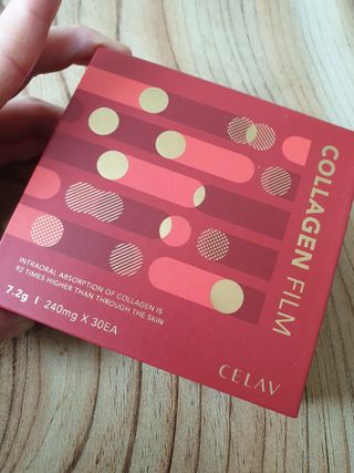 프리마인 귀족의 콜라겐, 92배 흡수율. 럭셔리 프리미엄 셀라브 콜라겐필름 30매 — 5점을 준 리뷰어가 2021년 9월 올린 사용 사진