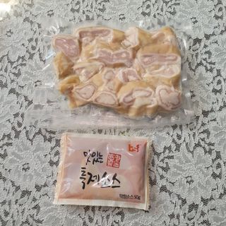 백석푸드시스템 [매진] 맛있는 훈제막창 200g 소스 50g — 5점을 준 리뷰어가 2021년 5월 올린 사용 사진