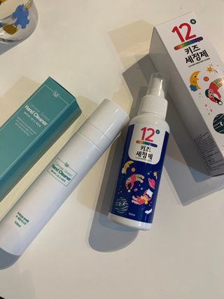 셀바이져 항균 스프레이 핸드워시 + 키즈세정제 SET — 5점을 준 리뷰어가 2021년 3월 올린 사용 사진