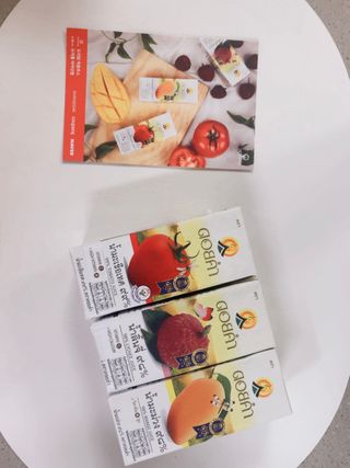 도이캄 착즙 완숙 토마토 200ml 12팩 무설탕 태국왕실 기내식주스 — 5점을 준 리뷰어가 2021년 2월 올린 사용 사진