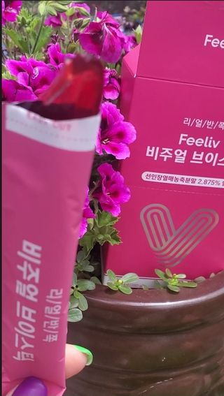 필리브 비주얼 브이스틱 — 5점을 준 리뷰어가 2021년 6월 올린 사용 사진