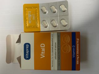 뉴트리션팩토리 비타프렙 바이탈디 비타민D 500mg — 5점을 준 리뷰어가 2021년 10월 올린 사용 사진