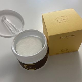 산다화 비타민씨 화이트닝 토너 패드 — 5점을 준 리뷰어가 2023년 6월 올린 사용 사진