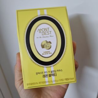 몽베스트 위드더 블랜딩 하우스 _레몬 블랙티 — 5점을 준 리뷰어가 2023년 1월 올린 사용 사진
