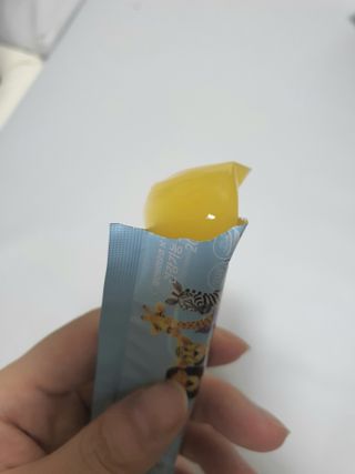 다나음 셀렌에 빠진 아연면역젤리 열대과일맛+사과맛 — 5점을 준 리뷰어가 2021년 4월 올린 사용 사진