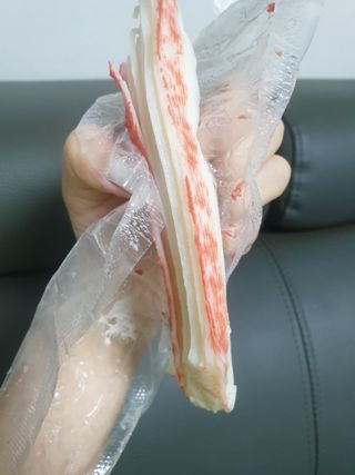 한성기업 와일드 크래미 — 5점을 준 리뷰어가 2021년 10월 올린 사용 사진