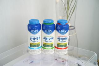 LIVE 매일바이오 썬화이버 드링킹 요거트 — 5점을 준 리뷰어가 2022년 8월 올린 사용 사진