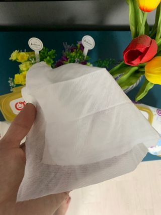 킨도 아기 물티슈 골드 일반형 — 5점을 준 리뷰어가 2021년 11월 올린 사용 사진
