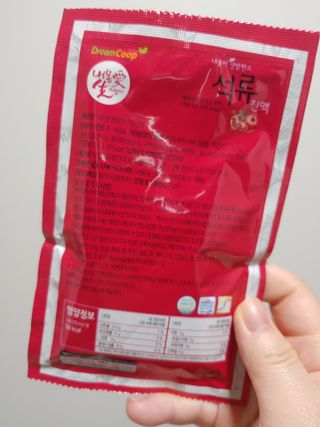 서울약사신협_내몸애생발란스석류_70ml x 30포 — 5점을 준 리뷰어가 2021년 4월 올린 사용 사진