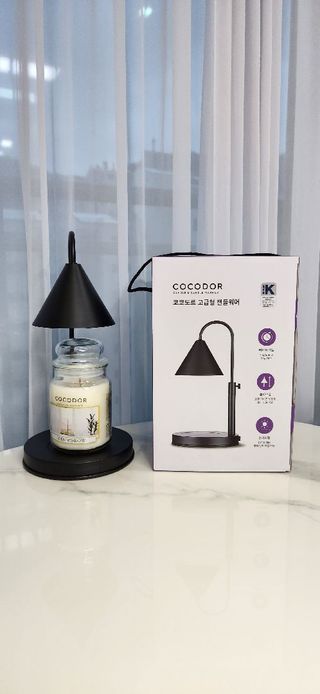 [코코도르] 고급형 무드등 캔들 워머 + 캔들 세트(캔들워머1ea+캔들 랜덤 1ea) — 5점을 준 리뷰어가 2024년 12월 올린 사용 사진
