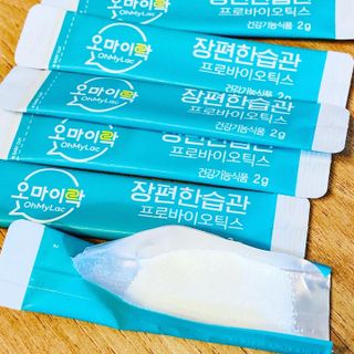 [유산균] 오마이락 장편한습관 프로바이오틱스 30P — 5점을 준 리뷰어가 2022년 12월 올린 사용 사진