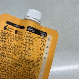 [덜다] 든든 식물성 단백질 쉐이크 40g X 7입 (곡물/딸기) — 4점을 준 리뷰어가 2023년 8월 올린 사용 사진