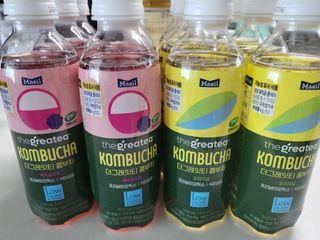 더그레잇티 콤부차 [매일유업] 더그레잇티 44kcal 콤부차 300ml *12개입 (오리지널 6개+베리리치 6개) — 5점을 준 리뷰어가 2023년 7월 올린 사용 사진