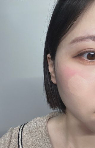하멜 비건 아쿠아 글로우 제로핏 쿠션 — 5점을 준 리뷰어가 2022년 8월 올린 사용 사진