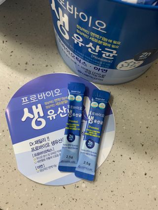 서울약사신협_프로바이오생유산균_2.5G x 100포 — 4.5점을 준 리뷰어가 2021년 6월 올린 사용 사진